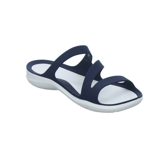 Crocs Pantoletten Damen Swiftwater Sandal W Dunkelblau