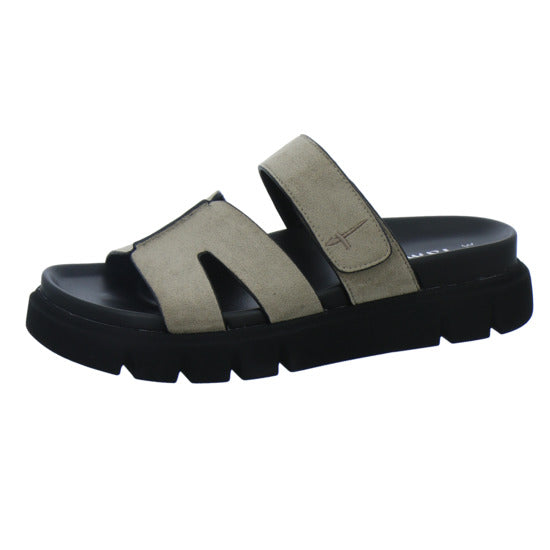 Tamaris Pantoletten Damen taupe
