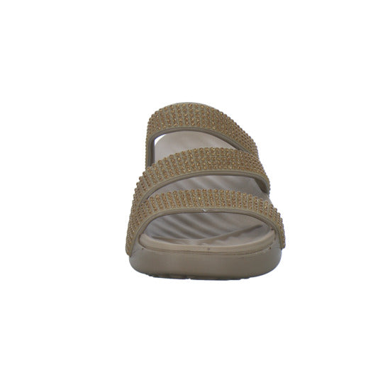 Crocs Pantoletten Damen Getaway taupe