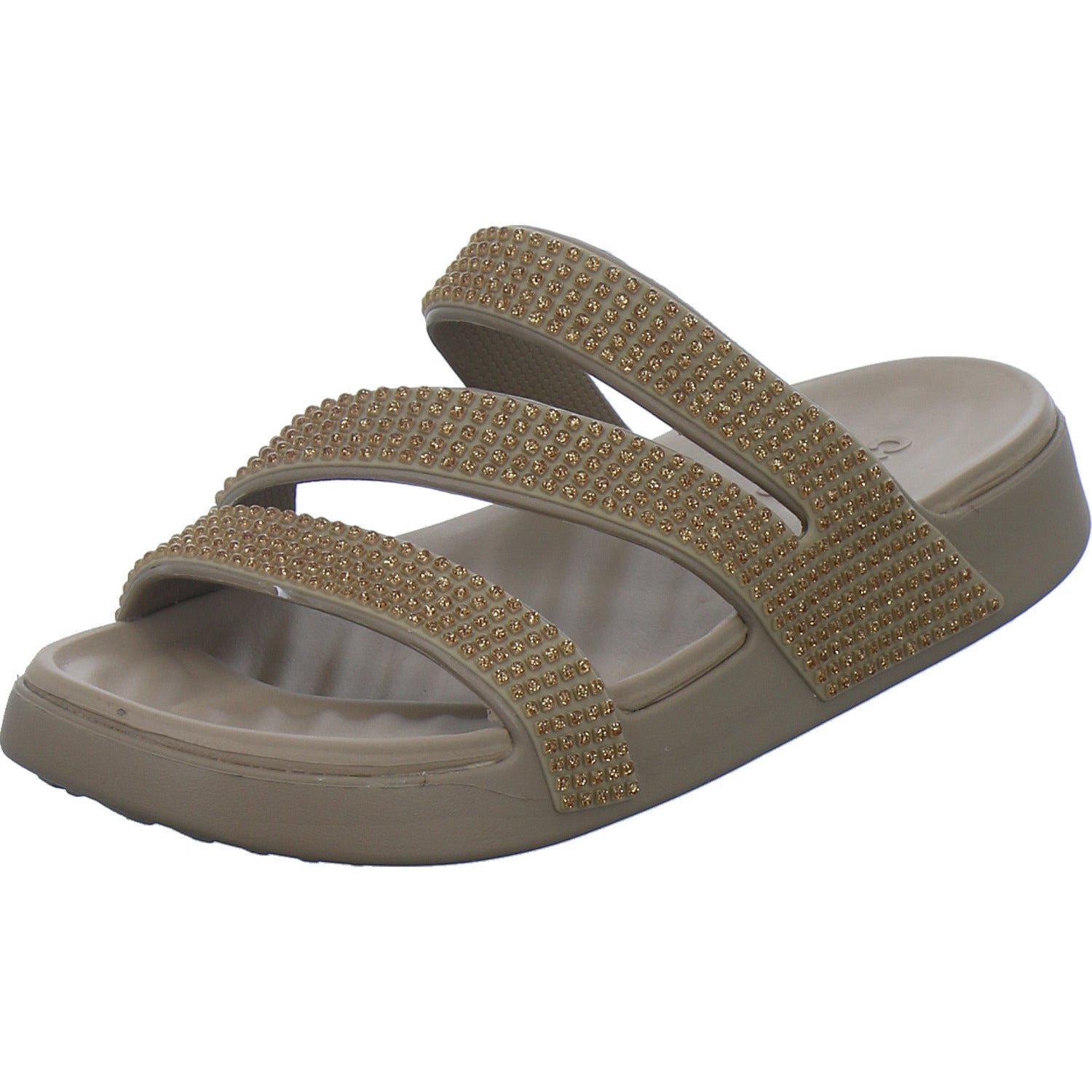 Crocs Pantoletten Damen Getaway taupe