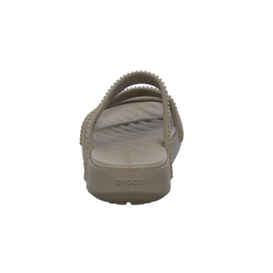 Crocs Pantoletten Damen Getaway taupe