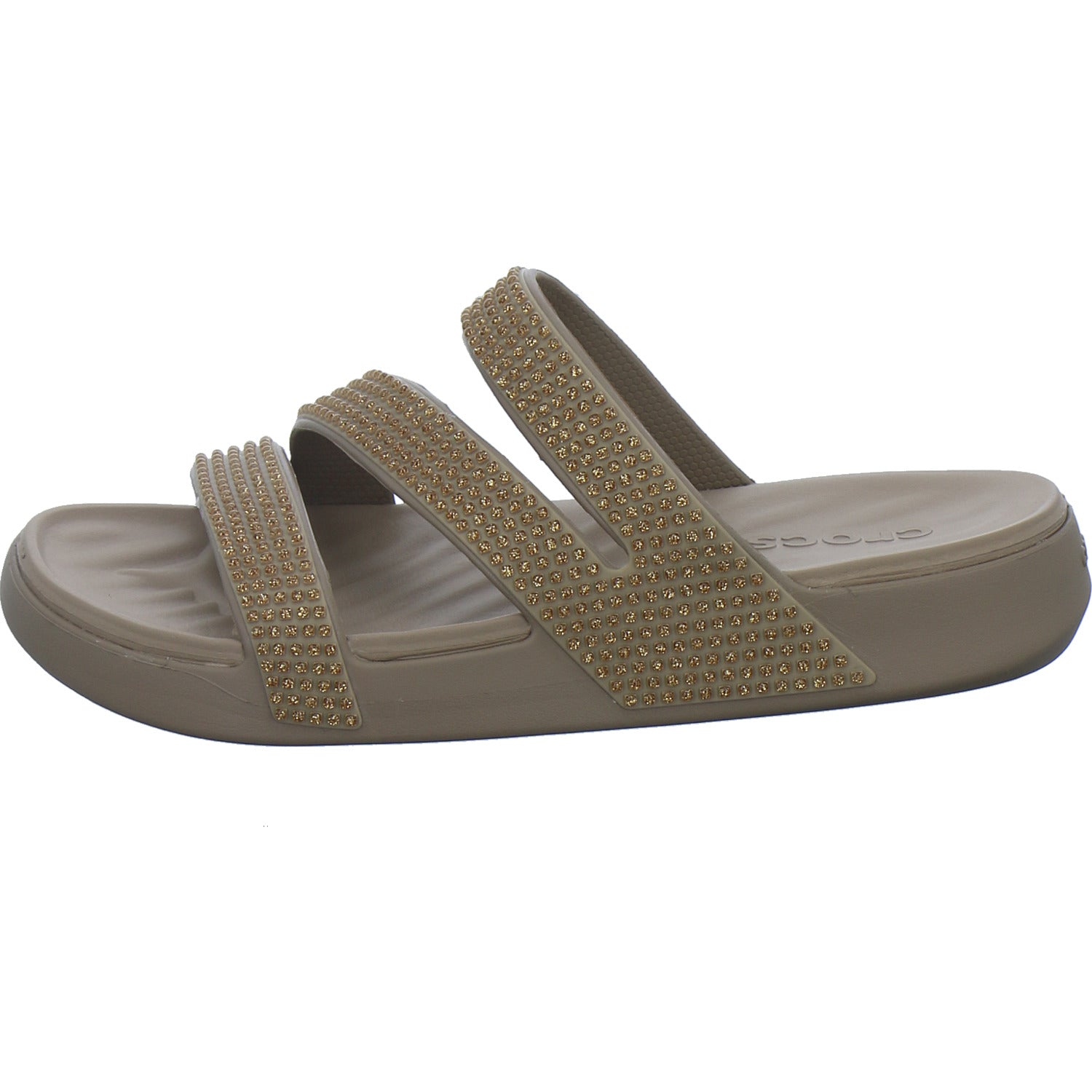 Crocs Pantoletten Damen Getaway taupe