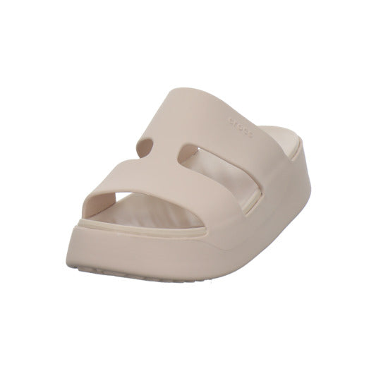 Crocs Getaway Platform H-Strap Pantoletten Rosa