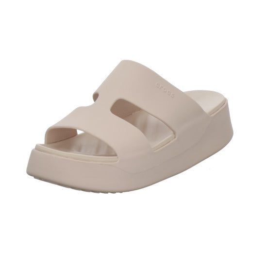 Crocs Getaway Platform H-Strap Pantoletten Rosa