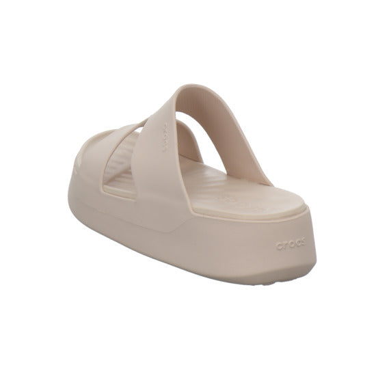 Crocs Getaway Platform H-Strap Pantoletten Rosa