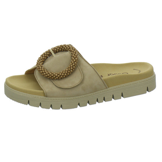 Gabor Pantoletten Beige