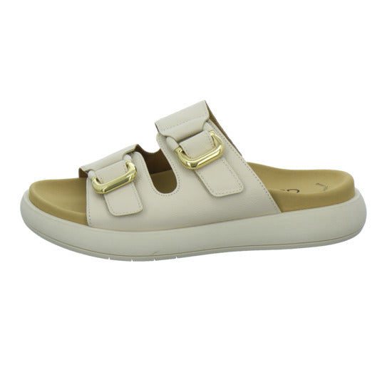 Gabor Pantoletten Beige - 360° Ansicht