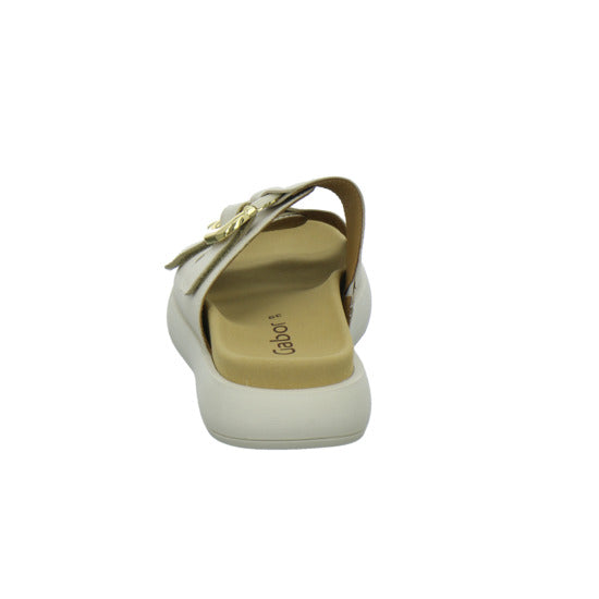 Gabor Pantoletten Beige - 360° Ansicht