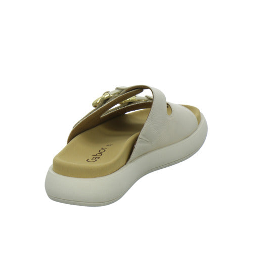 Gabor Pantoletten Beige - 360° Ansicht