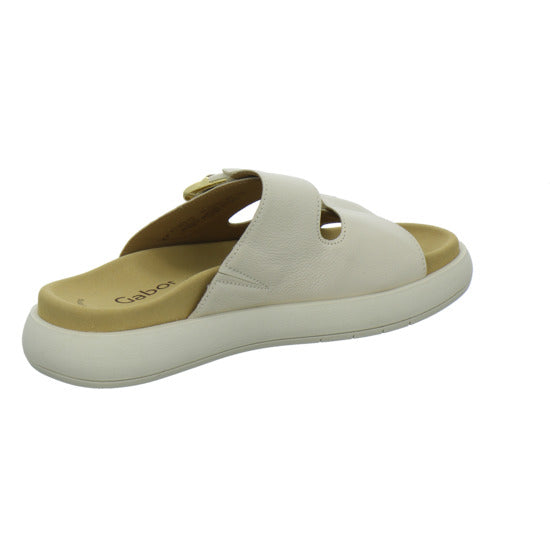 Gabor Pantoletten Beige - 360° Ansicht