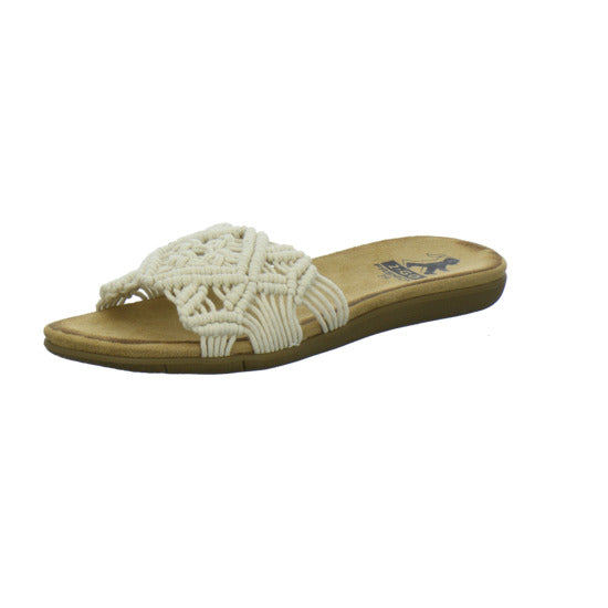 Cosmos Pantoletten Beige