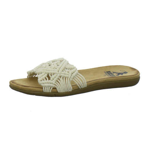 Cosmos Pantoletten Beige