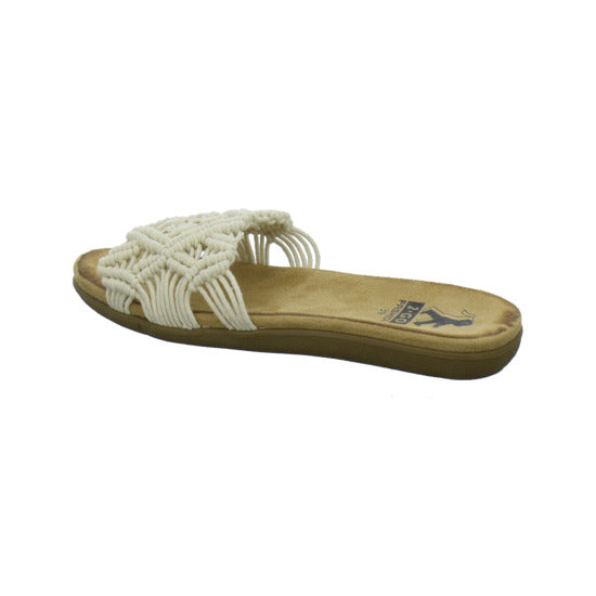 Cosmos Pantoletten Beige