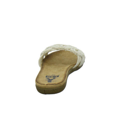 Cosmos Pantoletten Beige