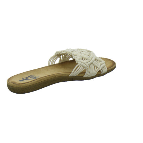Cosmos Pantoletten Beige