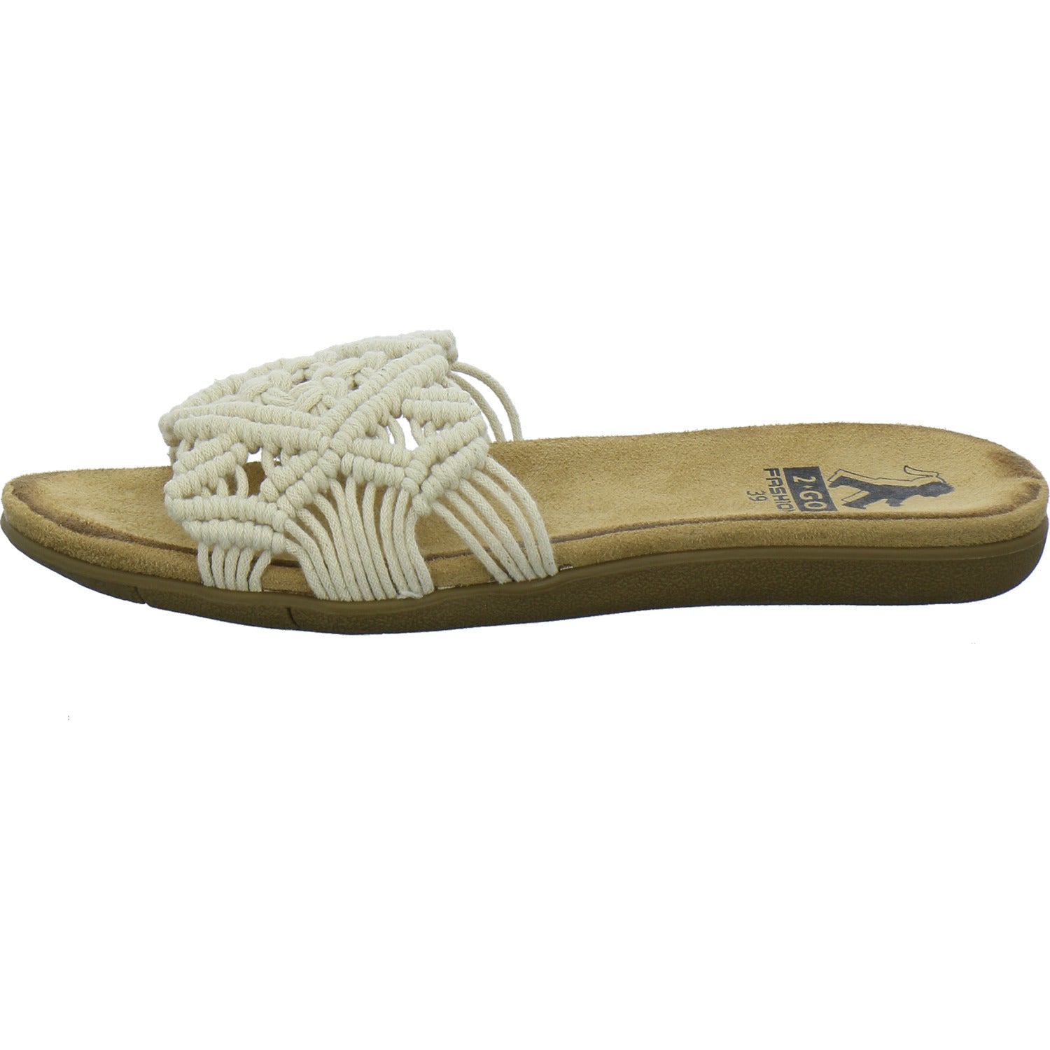 Cosmos Pantoletten Beige