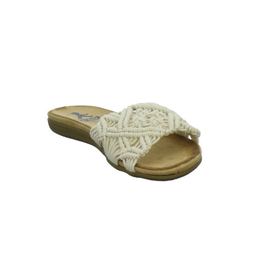 Cosmos Pantoletten Beige