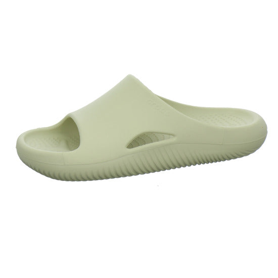 Crocs Mellow Slide Pantoletten Beige
