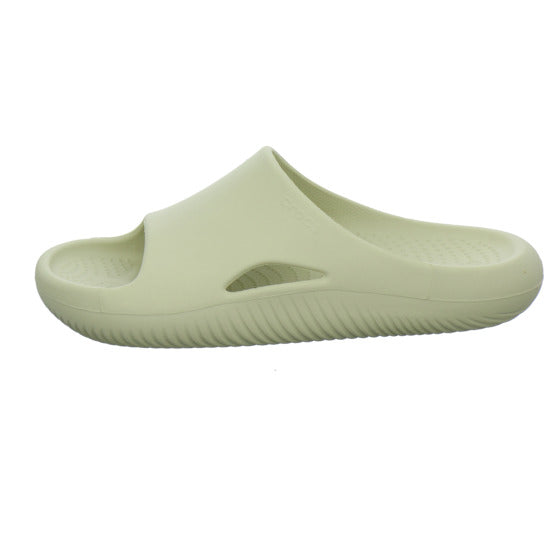 Crocs Mellow Slide Pantoletten Beige