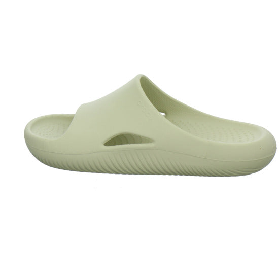 Crocs Mellow Slide Pantoletten Beige