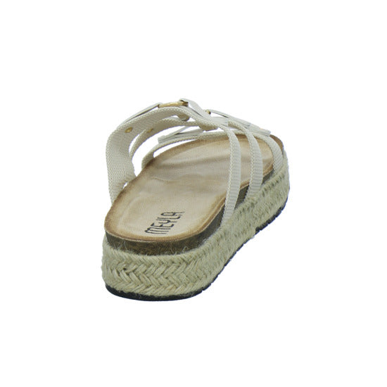 Meyla Pantoletten Damen Beige