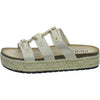 Meyla Pantoletten Damen Beige