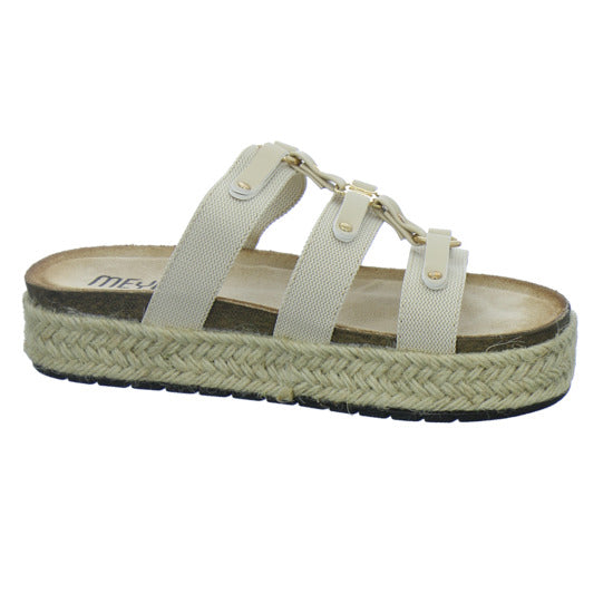 Meyla Pantoletten Damen Beige