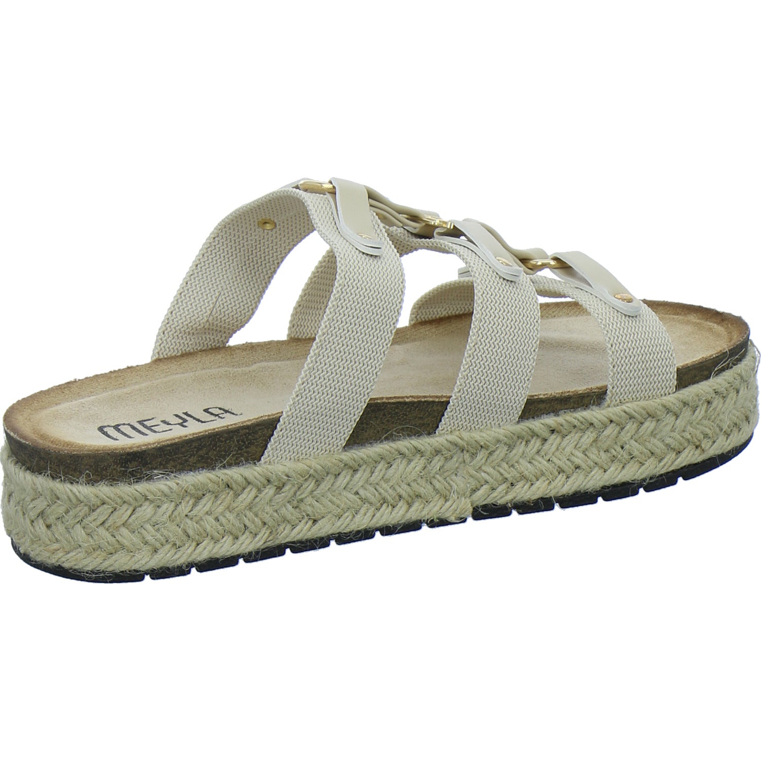 Meyla Pantoletten Damen Beige