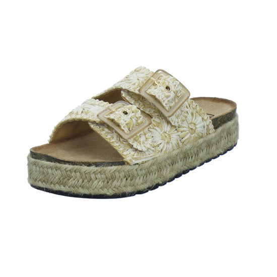 Meyla Pantoletten Damen Beige