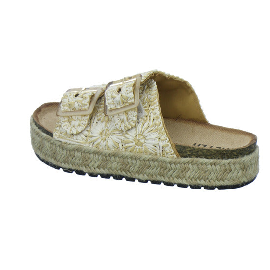 Meyla Pantoletten Damen Beige