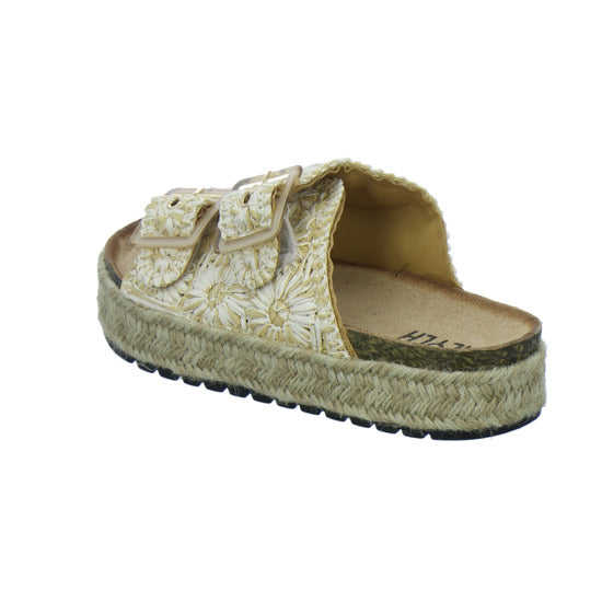 Meyla Pantoletten Damen Beige