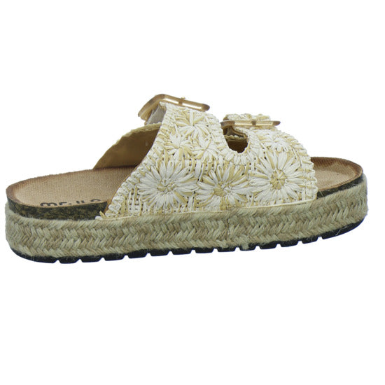 Meyla Pantoletten Damen Beige