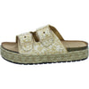 Meyla Pantoletten Damen Beige