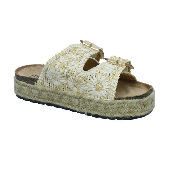 Meyla Pantoletten Damen Beige