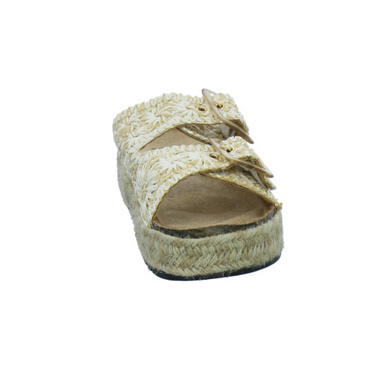 Meyla Pantoletten Damen Beige