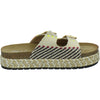 Meyla Nardo Pantoletten Beige-kombi
