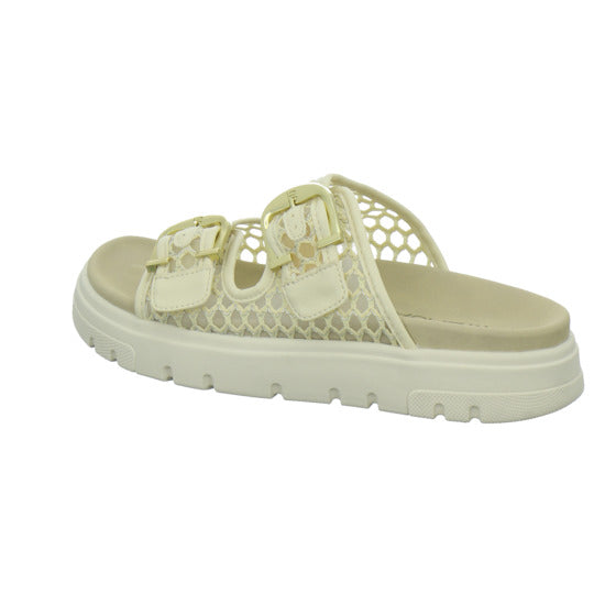 Bugatti Shoes Woman Pantoletten Damen Beige-kombi