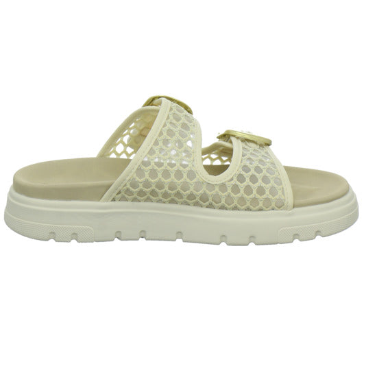 Bugatti Shoes Woman Pantoletten Damen Beige-kombi