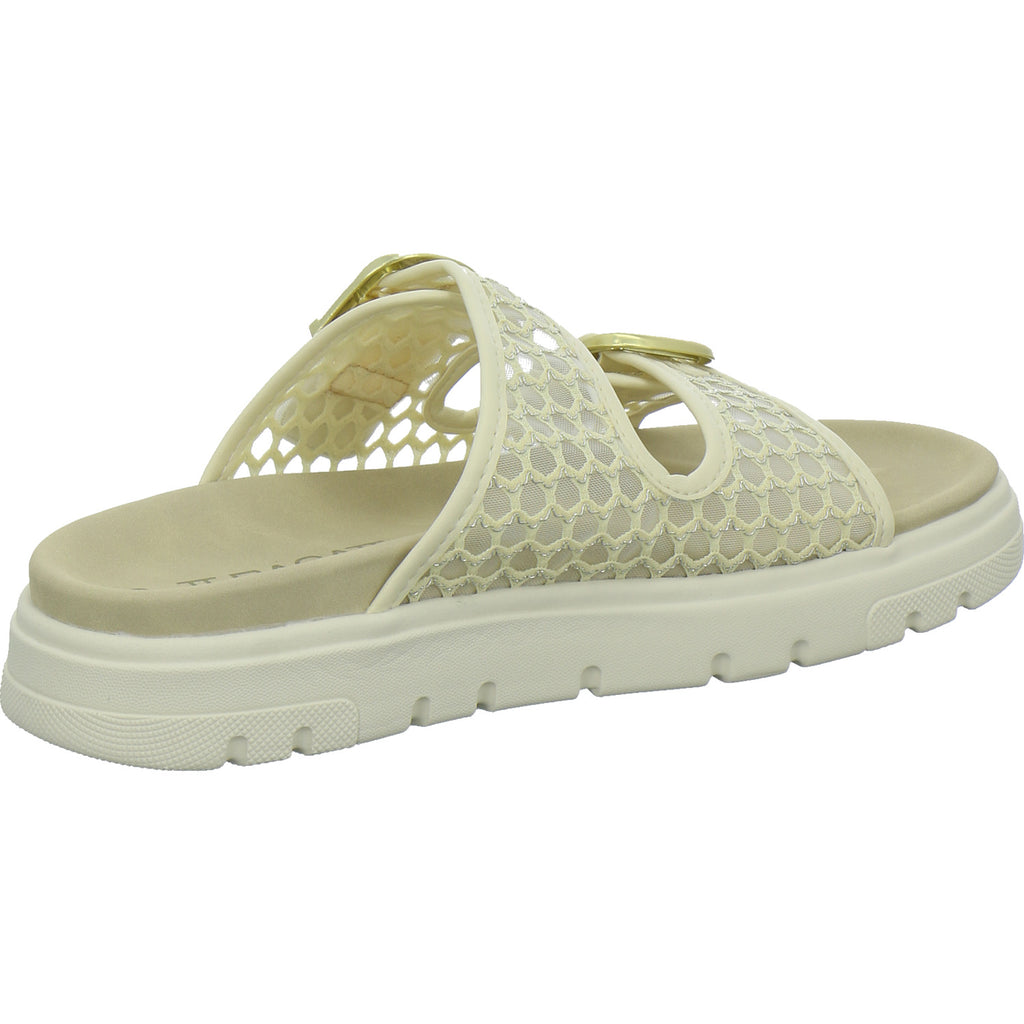 Bugatti Shoes Woman Pantoletten Damen Beige-kombi