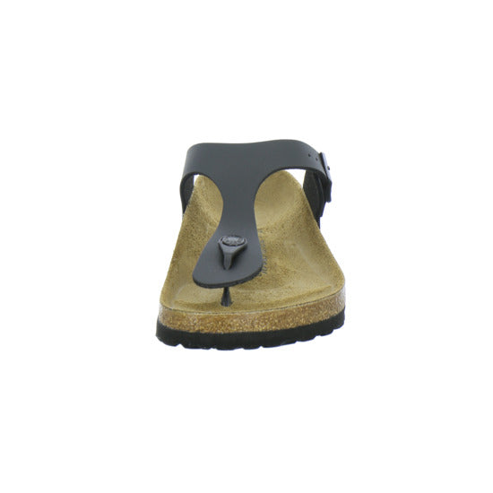 Birkenstock Gizeh Pantoletten Schwarz - 360° Ansicht
