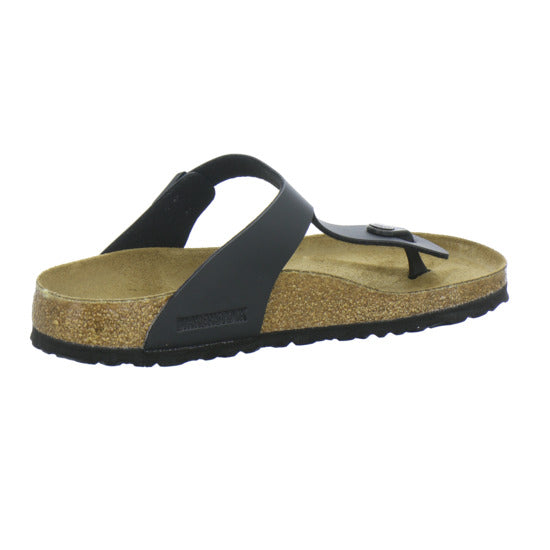 Birkenstock Gizeh Pantoletten Schwarz - 360° Ansicht