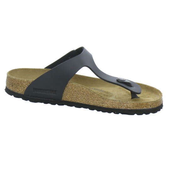 Birkenstock Gizeh Pantoletten Schwarz - 360° Ansicht