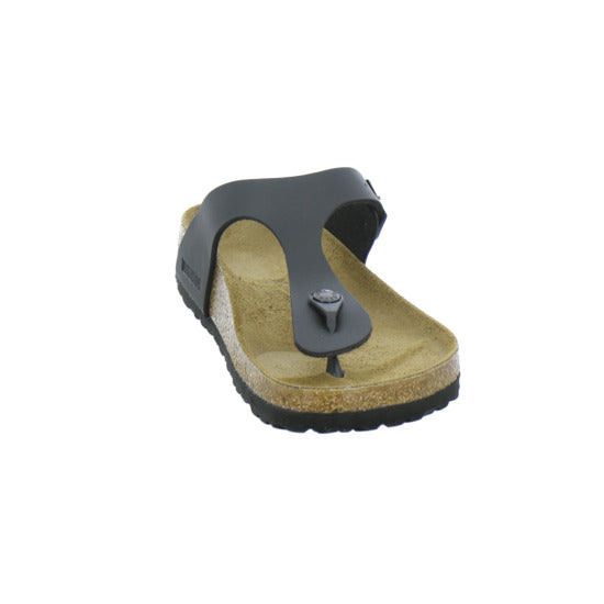 Birkenstock Gizeh Pantoletten Schwarz - 360° Ansicht