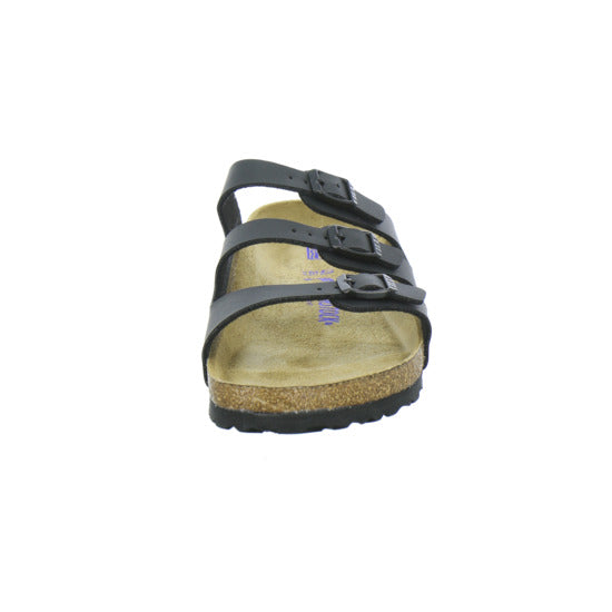 Birkenstock Florida Pantoletten Schwarz - 360° Ansicht