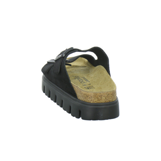 Birkenstock Arizona Platform Pantoletten Schwarz