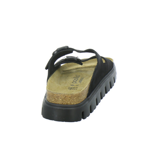 Birkenstock Arizona Platform Pantoletten Schwarz