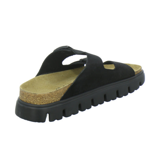 Birkenstock Arizona Platform Pantoletten Schwarz