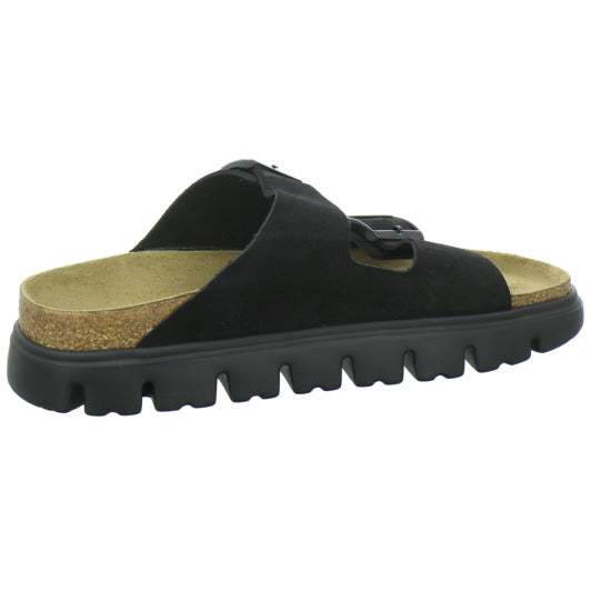 Birkenstock Arizona Platform Pantoletten Schwarz