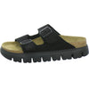 Birkenstock Arizona Platform Pantoletten Schwarz