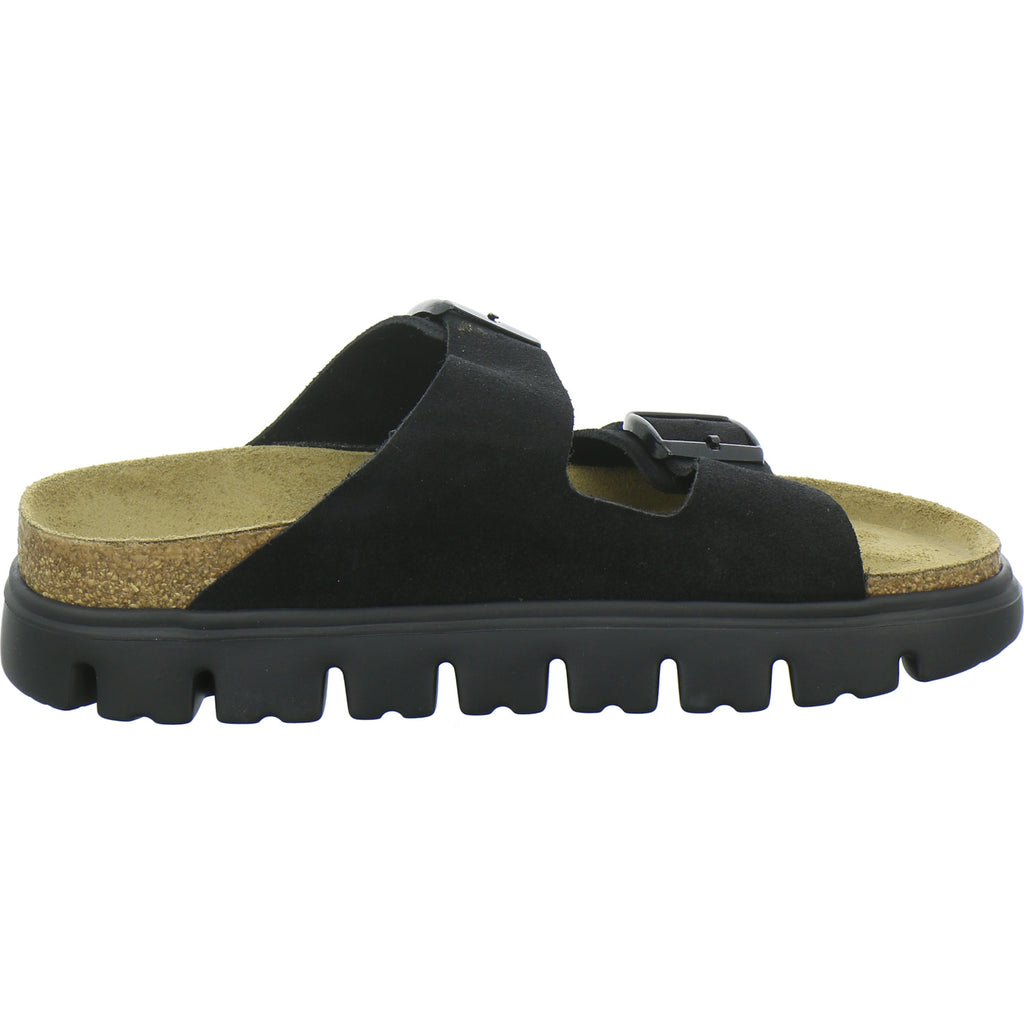 Birkenstock Arizona Platform Pantoletten Schwarz
